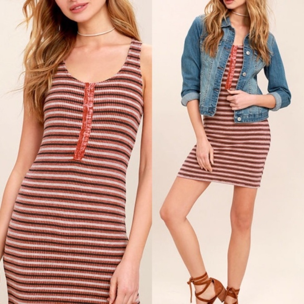 Project Social T Knit Tank Dress Soul Sister - Picture 2 of 6